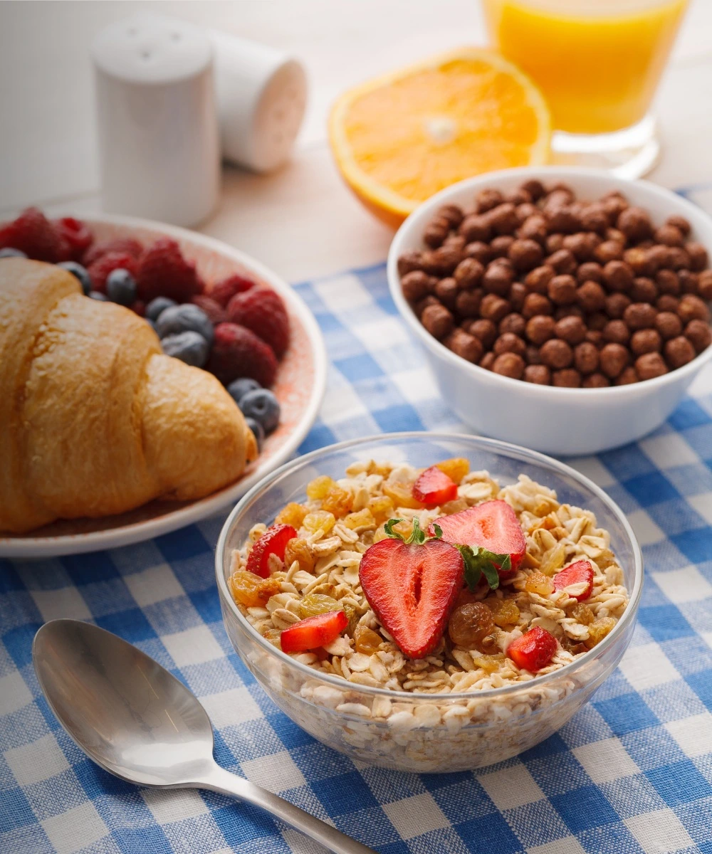 International and continental Menus