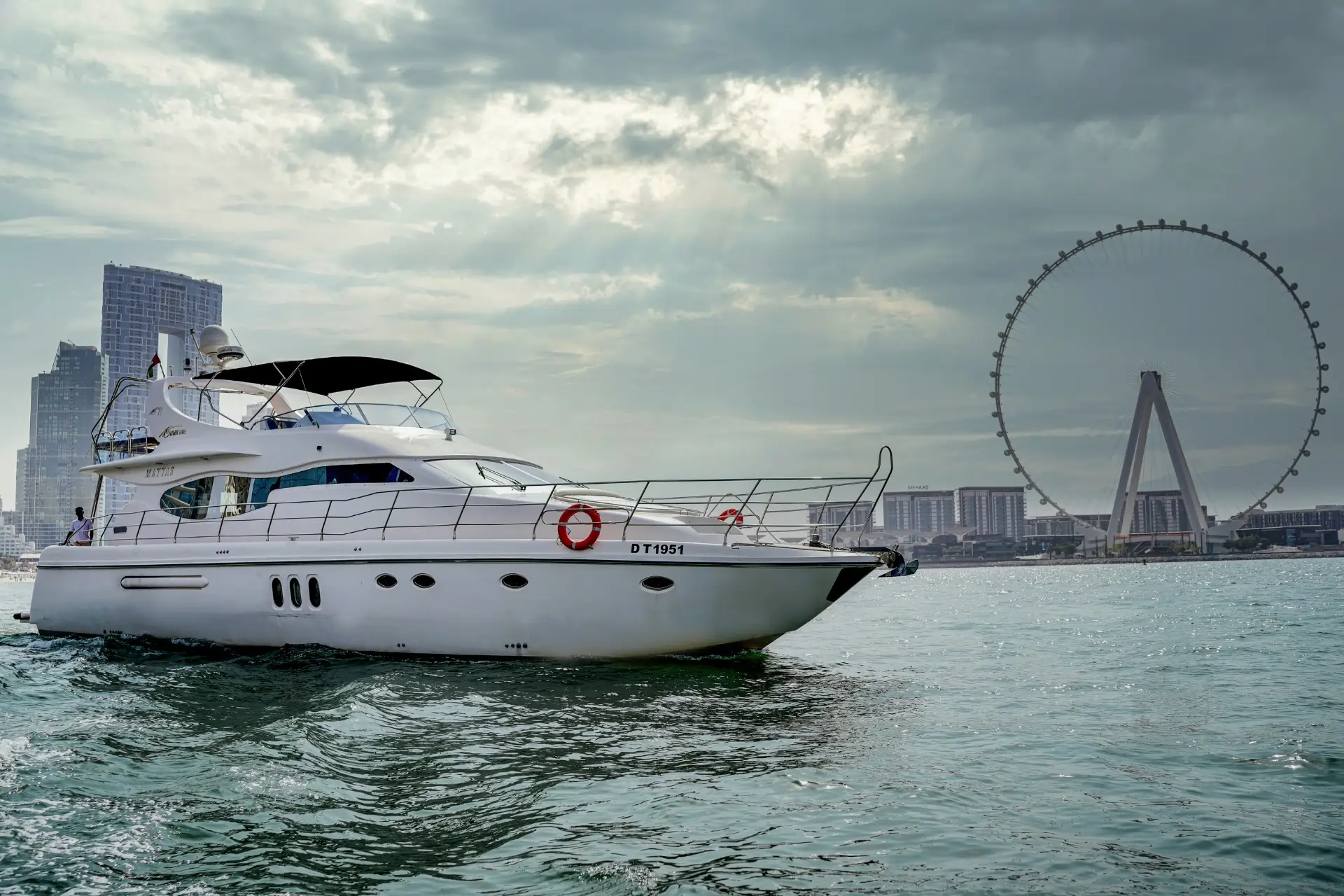 68 feet charter boat Dubai